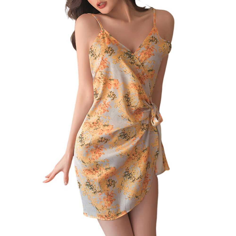 4440 Japanese sexy kimono lingerie naughty maid cosplay party yukata